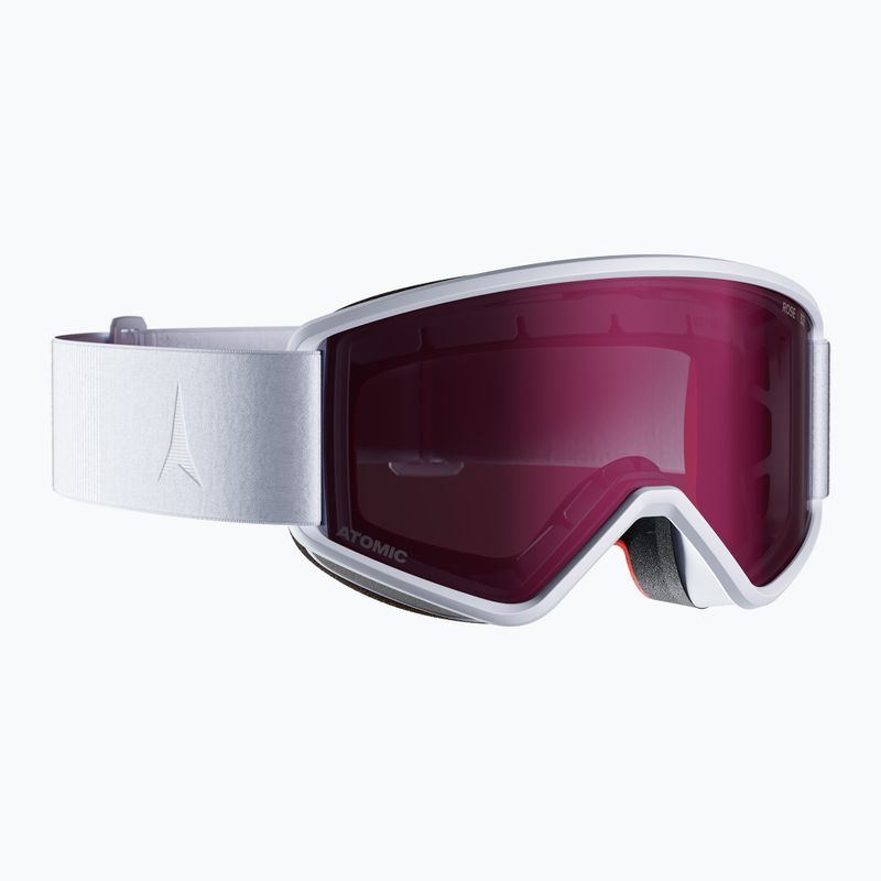 Slidinėjimo akiniai Atomic Savor M white/rose