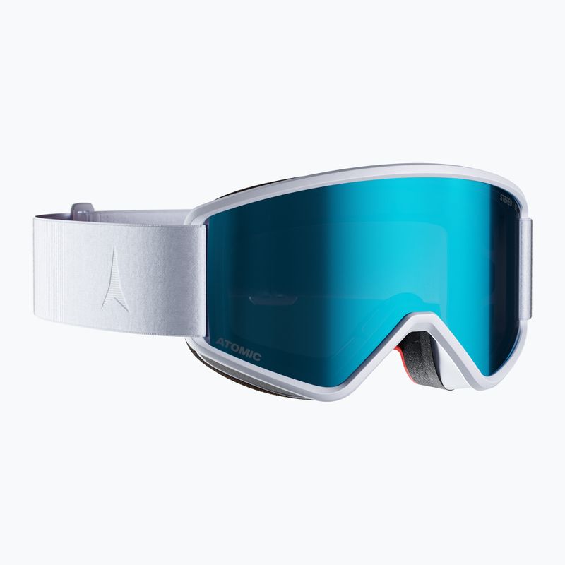 Slidinėjimo akiniai Atomic Savor M Stereo white/blue stereo