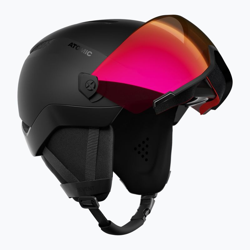 Snieglenčių šalmas Atomic Revent Visor Photo black/red photo 2