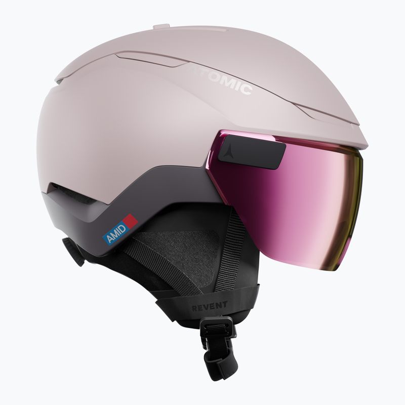 Snieglenčių šalmas Atomic Revent GT Amid Visor HD S2 dust/pink copper