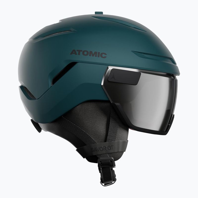 Snieglenčių šalmas Atomic Savor GT Visor Stereo dark slate/silver stereo