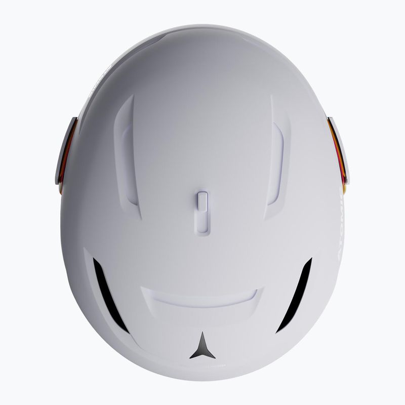 Snieglenčių šalmas Atomic Savor GT Amid Visor Photo white heather/red photo 5