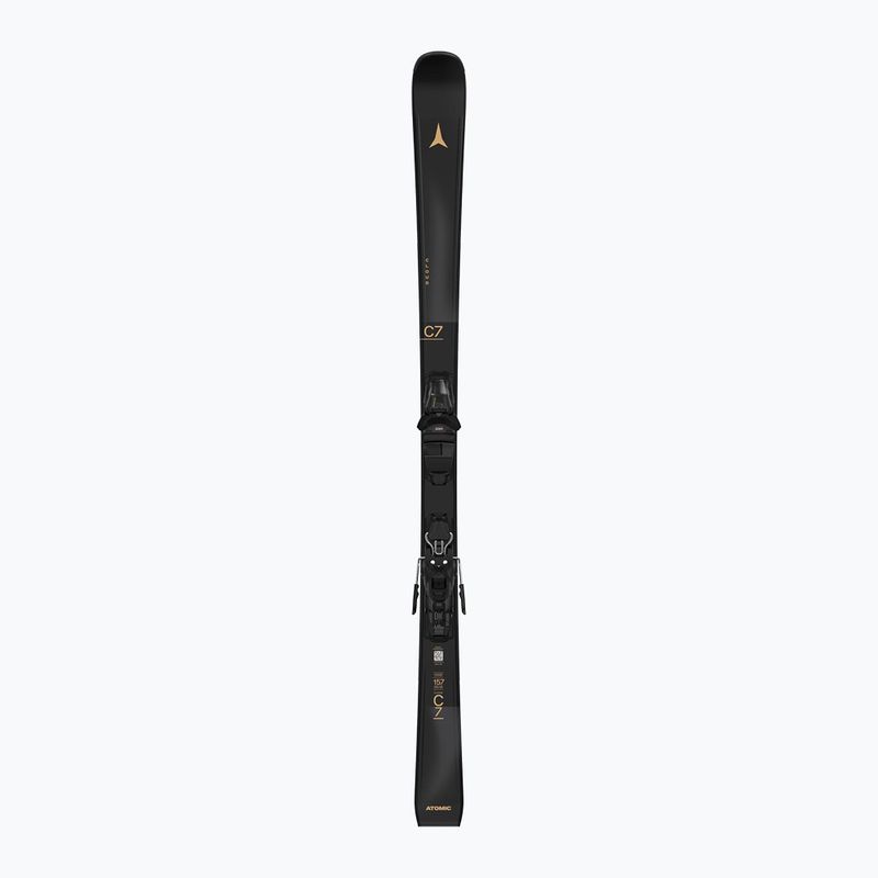 Moteriškos kalnų slidės + apkaustai Atomic Cloud C7 Black + M10 GW black 2
