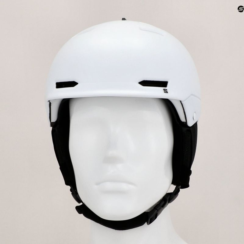 Slidinėjimo šalmas Salomon Husk white 7