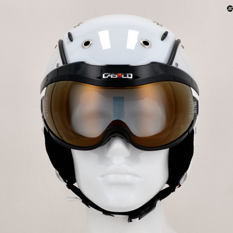 CASCO slidinėjimo šalmas SP-6 Visorb White 07.2578 8