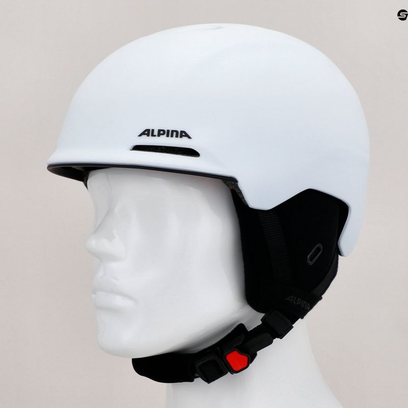 Slidinėjimo šalmas Alpina Brix white/metallic matt 11