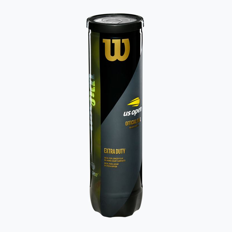 Teniso kamuoliukai Wilson US Open XD 4 vnt. yellow 3