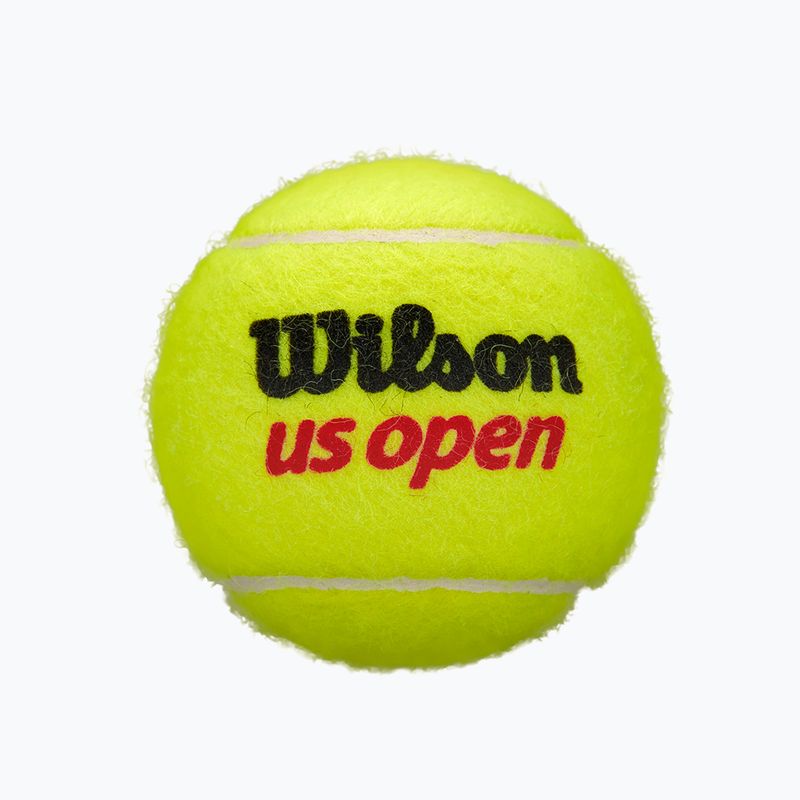 Teniso kamuoliukai Wilson US Open XD 4 vnt. yellow 4
