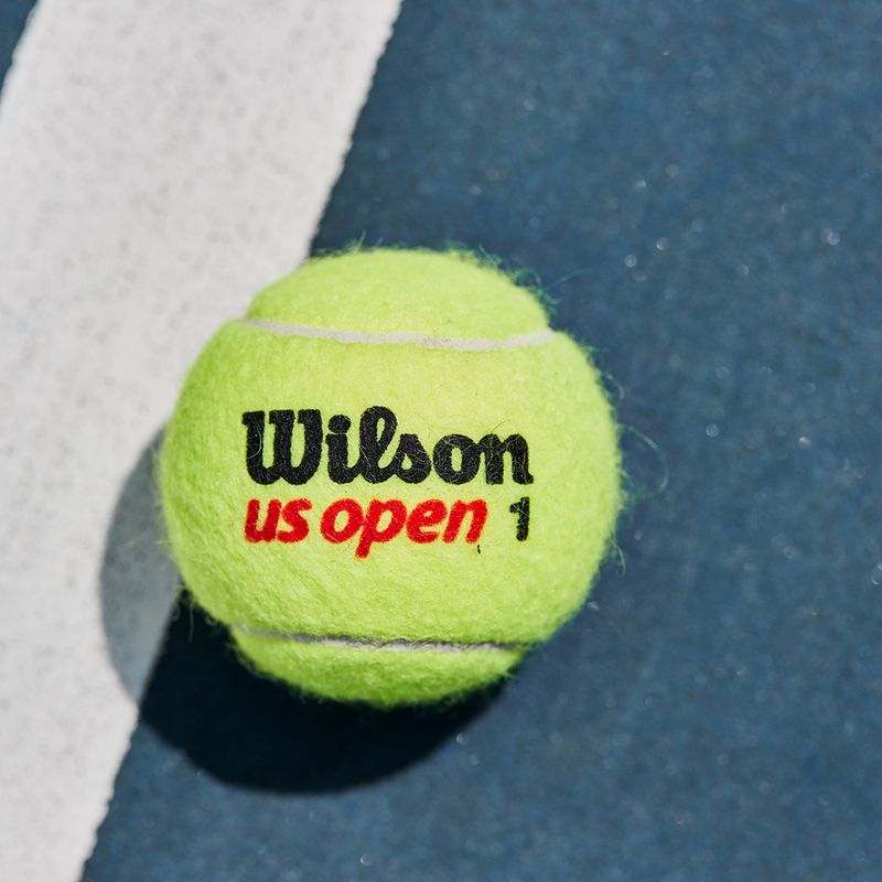 Teniso kamuoliukai Wilson US Open XD 3 vnt. yellow 5