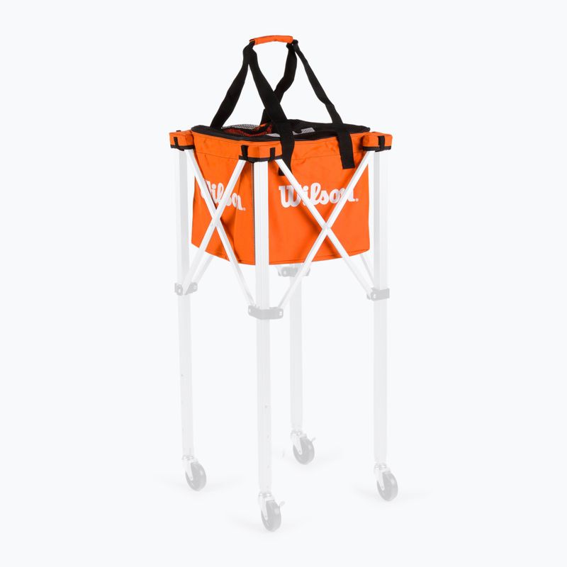 Wilson Teaching Cart teniso kamuoliukų krepšys Orange WRZ541100 2