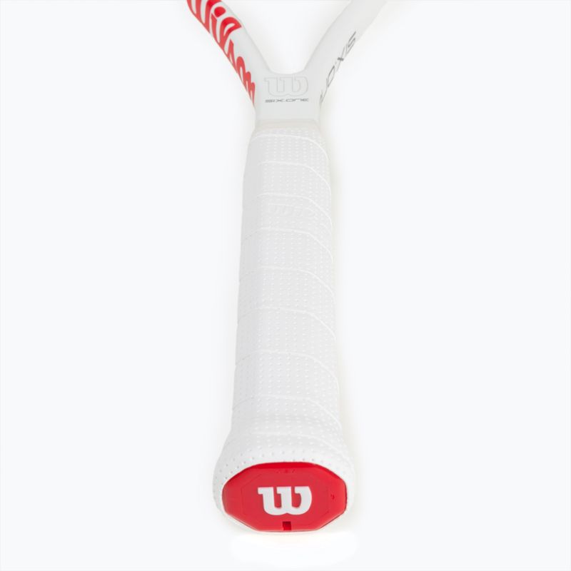 Wilson Six.One Team 95 Cvr teniso raketė raudona ir balta WRT73640U 5