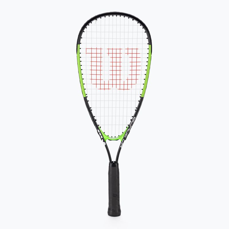 Vaikiška skvošo raketė Wilson Blade Junior black/green
