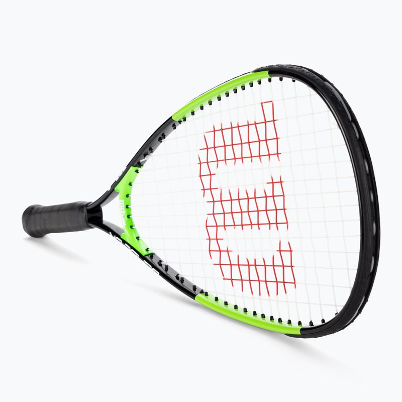 Vaikiška skvošo raketė Wilson Blade Junior black/green 2