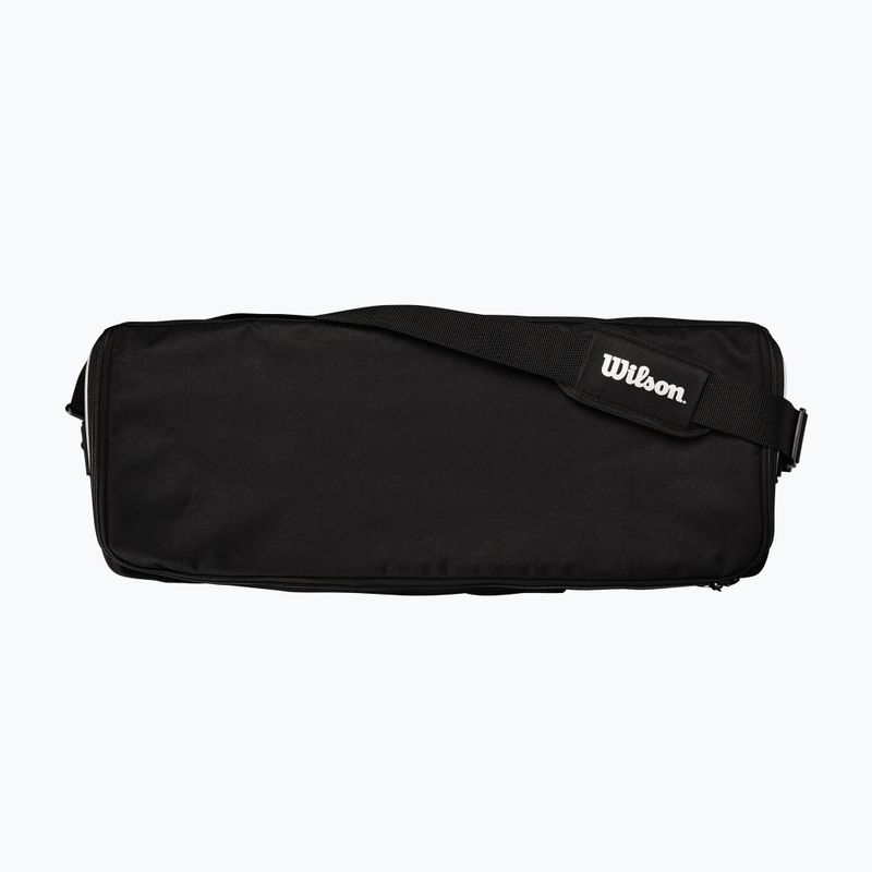 Krepšinio kamuolių krepšys Wilson Travel Basket 6 Ball black/silver 2