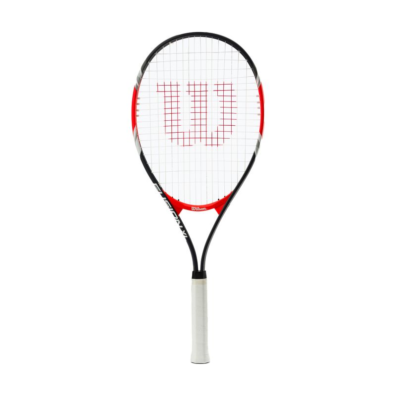 Wilson Fusion Xl W/O Cvr teniso raketė juoda/raudona WRT30270U