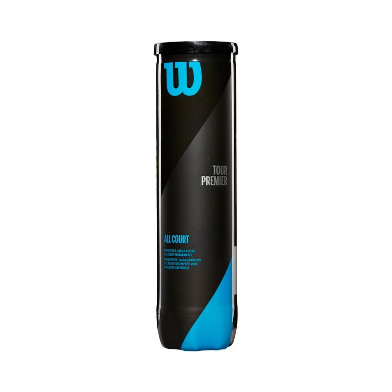 Wilson Tour Premier All Ct teniso kamuoliukai 4 vnt. geltoni WRT119400 2