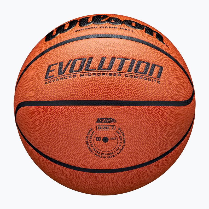 Krepšinio kamuolys Wilson Evolution brown dydis 7 4