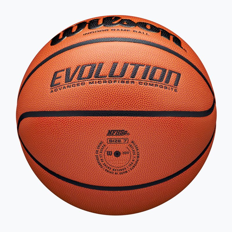 Krepšinio kamuolys Wilson Evolution brown dydis 6 5