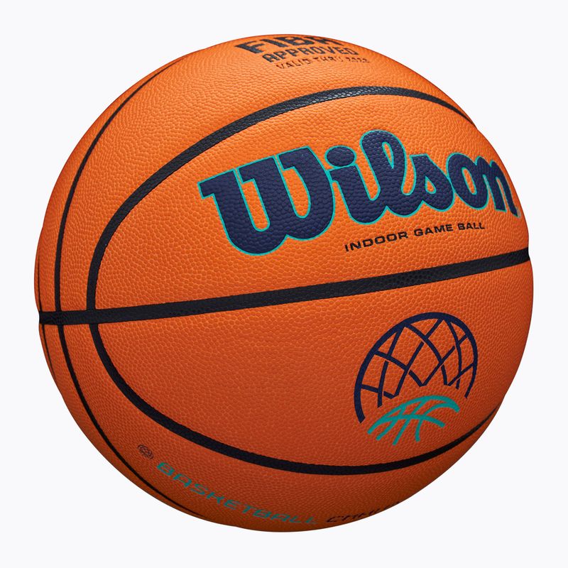 Krepšinio kamuolys Wilson EVO NXT Champions League orange dydis 7 2