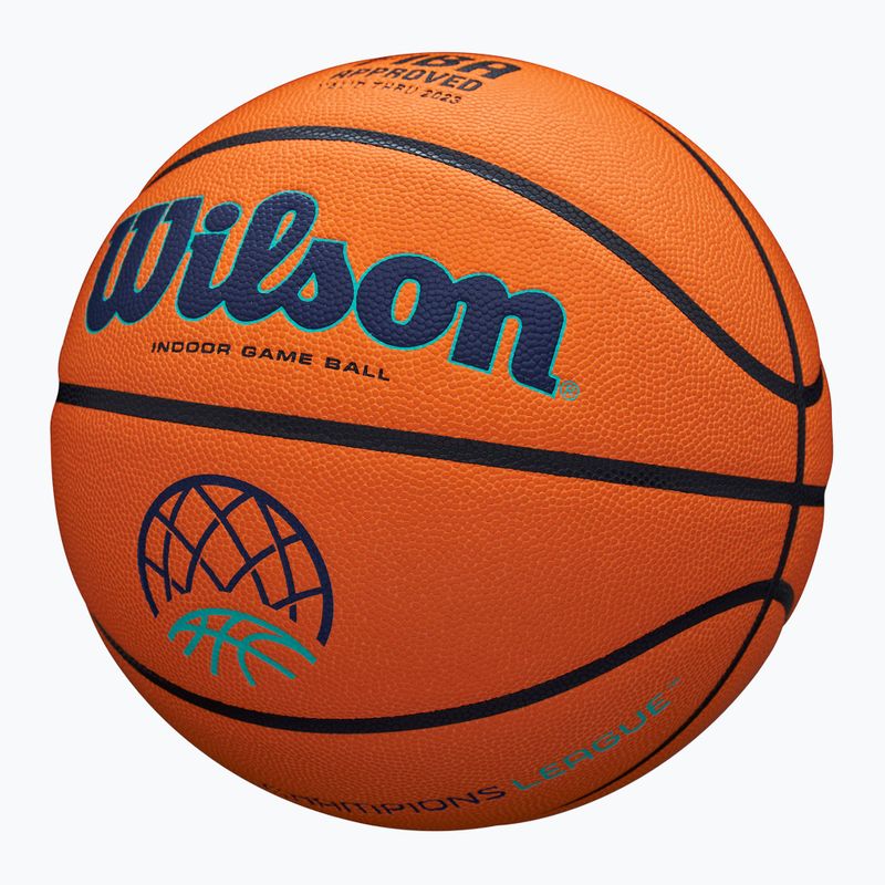 Krepšinio kamuolys Wilson EVO NXT Champions League orange dydis 7 3