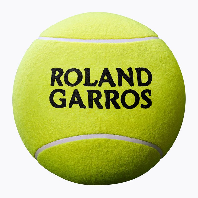 Teniso kamuolys autografams Wilson Roland Garros Jumbo 9" yellow 2