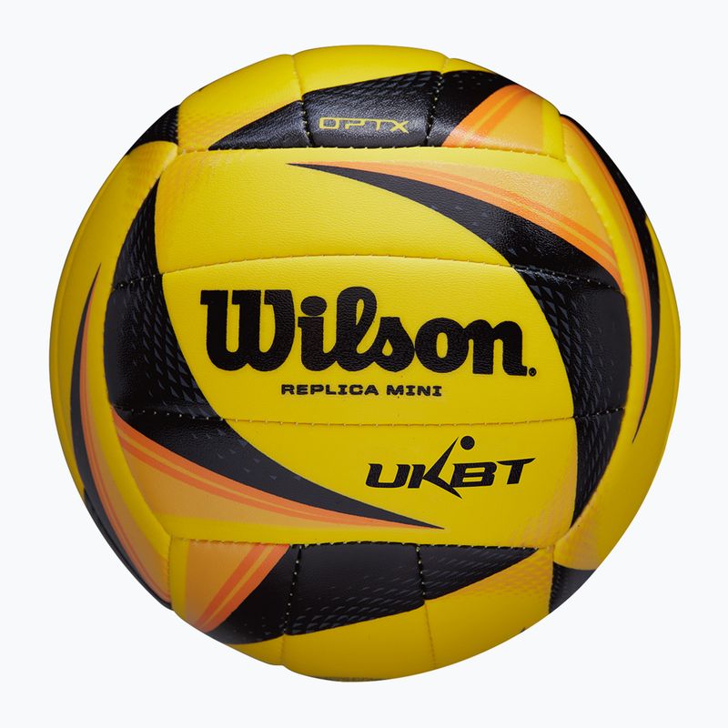 Paplūdimio tinklinio kamuolys Wilson OPTX AVP Mini yellow 4