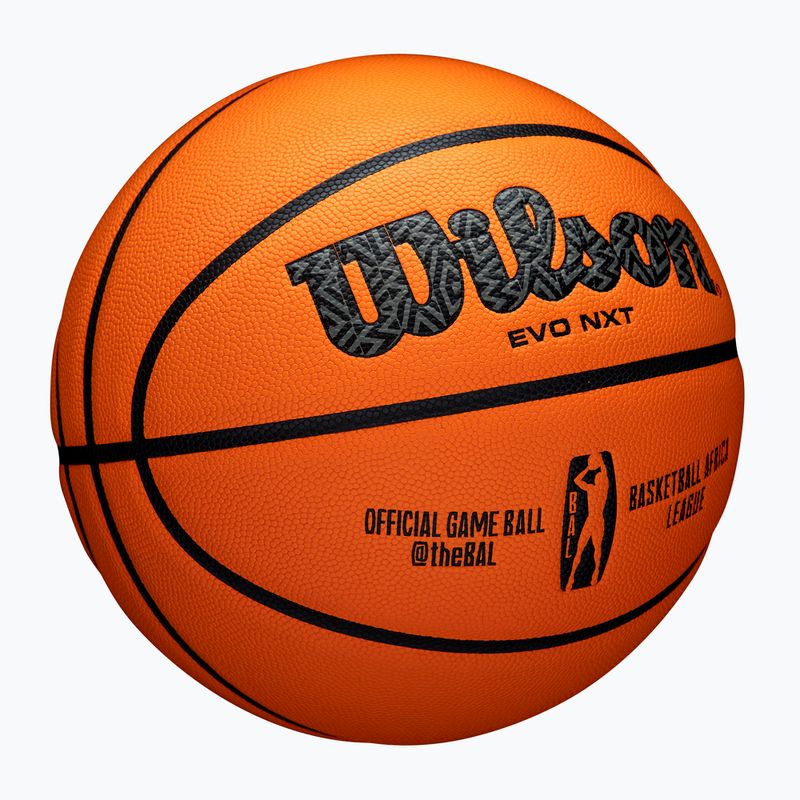 Krepšinio kamuolys Wilson EVO NXT Africa League brown dydis 7 2