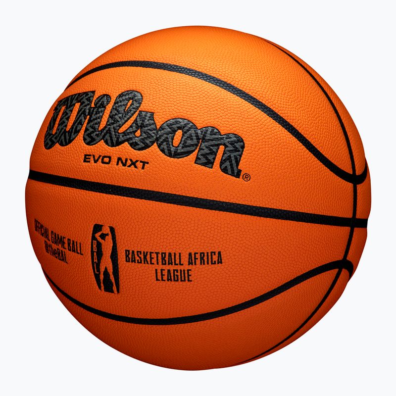 Krepšinio kamuolys Wilson EVO NXT Africa League brown dydis 7 3