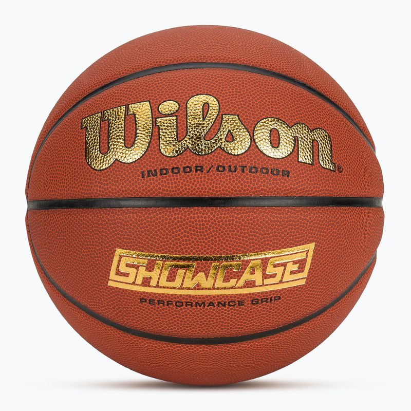 Wilson Showcase Comp krepšinio kamuolys oranžinis, dydis 7
