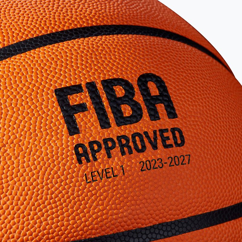Krepšinio kamuolys Wilson EVO NXT Fiba Game Ball orange dydis 7 5