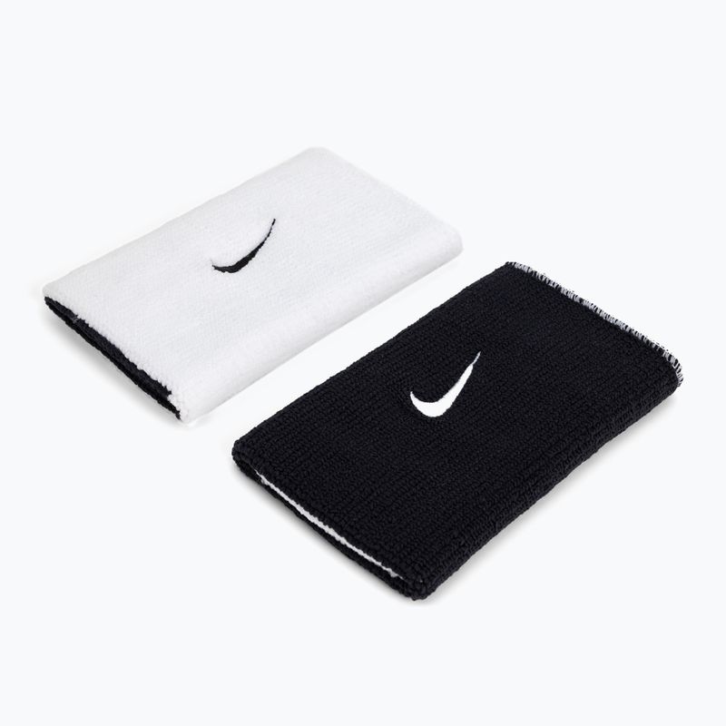 Nike Dri-Fit apyrankės Home And Away 2 vnt., baltos NNNB0-101