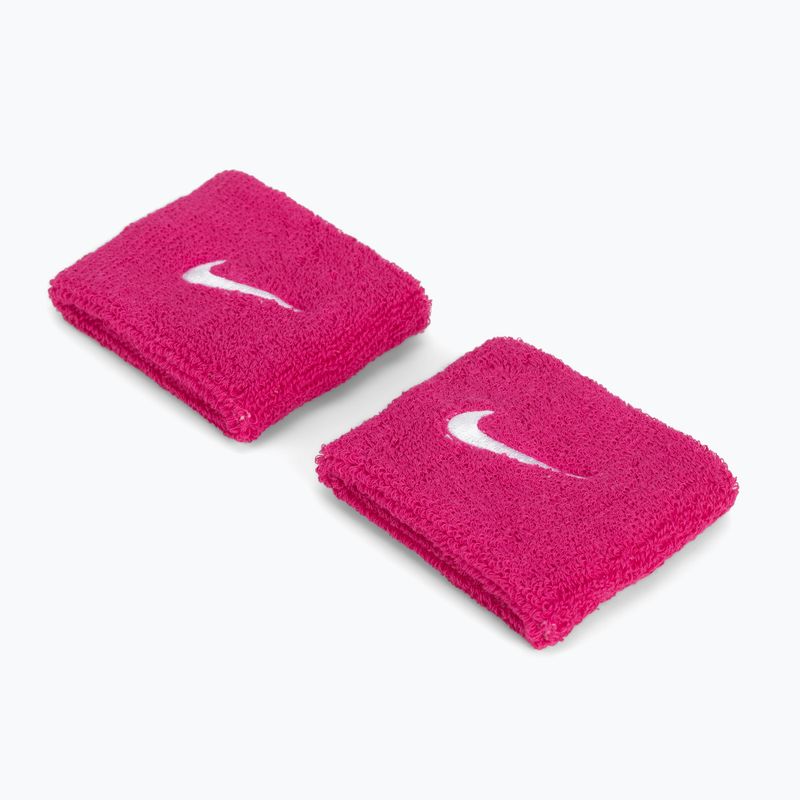 Nike Swoosh apyrankės 2 vnt. tamsiai rožinės NNN04-639