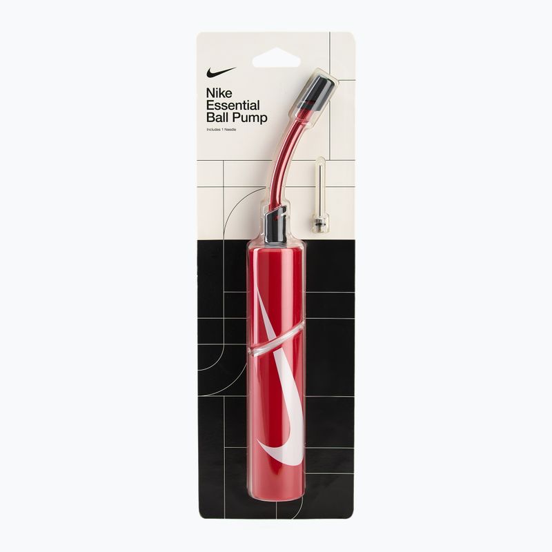 Pompa Nike Essential Ball Pump INTL university red/white/white