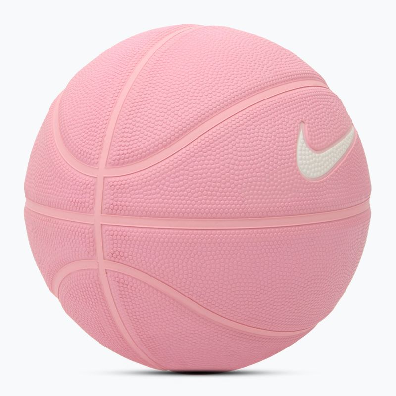 Krepšinio kamuolys Nike Skills pink rise/pink foam/pink foam/white dydis 3 2