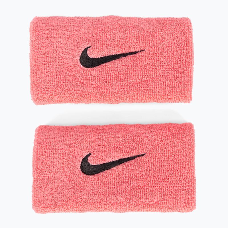 Nike Swoosh dvigubos apyrankės 2 vnt., rožinės spalvos N0001586-677 2