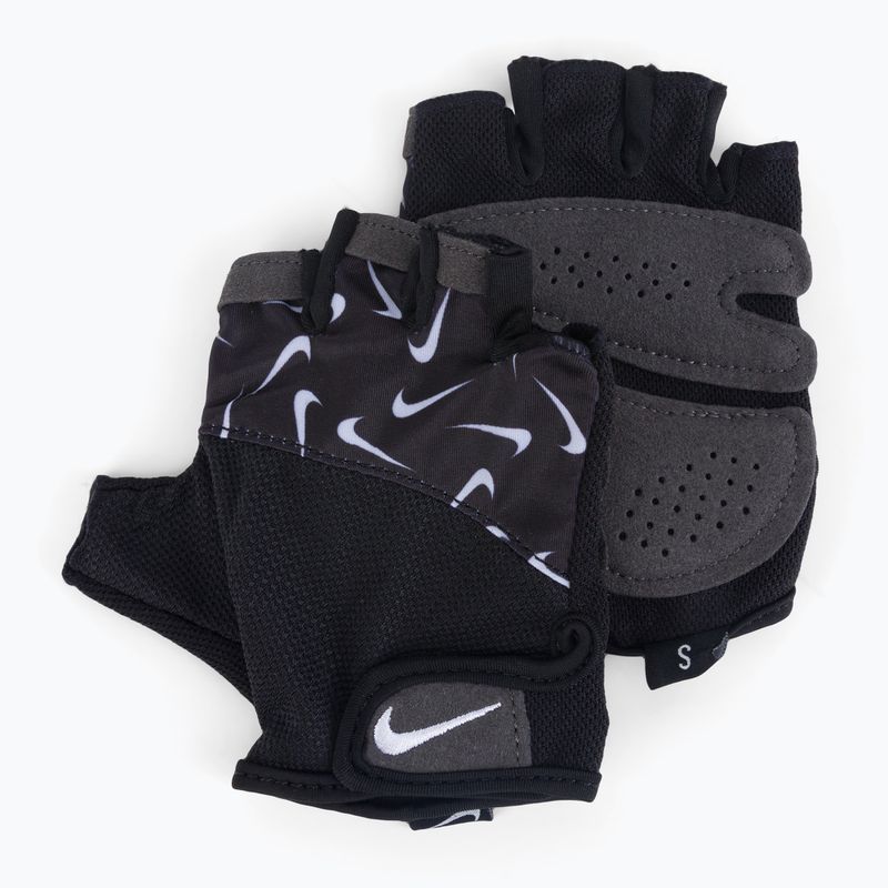 Moteriškos treniruočių pirštinės Nike Gym Elemental Printed black N0002556-091