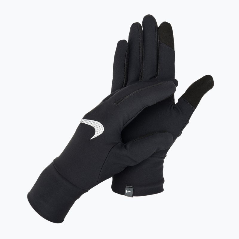Vyriškas rinkinys kepurė + pirštinės Nike Essential Running black/black/silver 2
