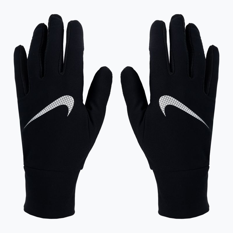 Nike Essential Running moteriškas kepurės ir pirštinių rinkinys, juodas N1000595-082 3