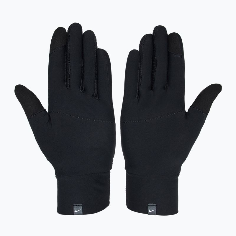 Moteriška galvos juosta + pirštinių komplektas Nike Essential Running black/black/silver 3