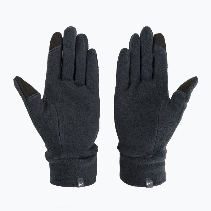 Vyriškas rinkinys kepurė + pirštinės Nike Fleece black/black/silver 8
