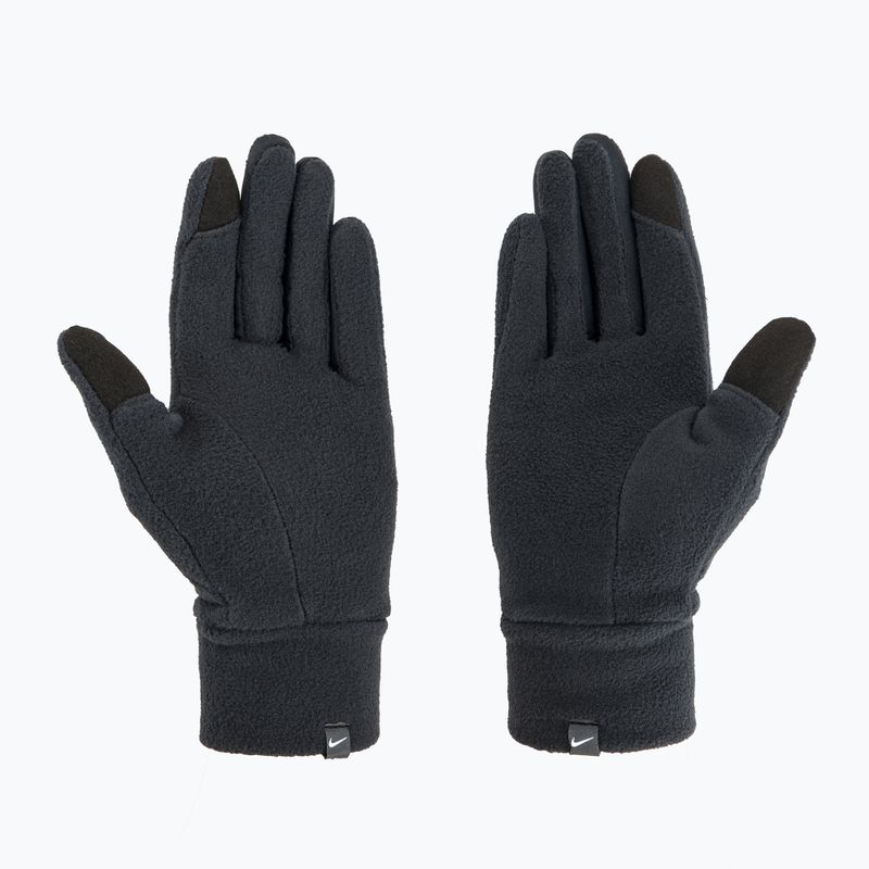Moteriškas rinkinys kepurė + pirštinės Nike Fleece black/black/silver 8