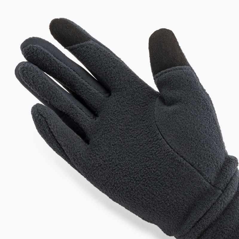 Moteriškas rinkinys kepurė + pirštinės Nike Fleece black/black/silver 10