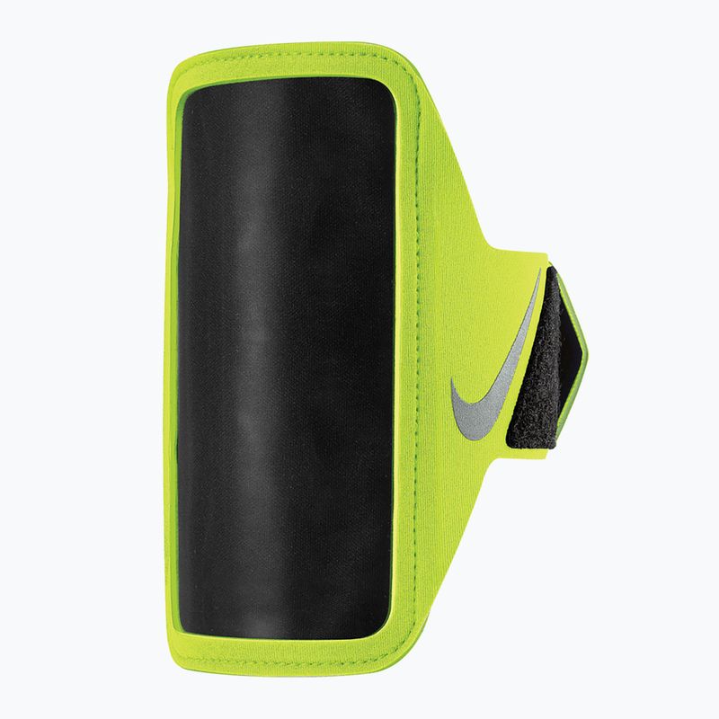 Telefono apyrankė bėgimui Nike Lean Arm Band Regular volt/black/silver