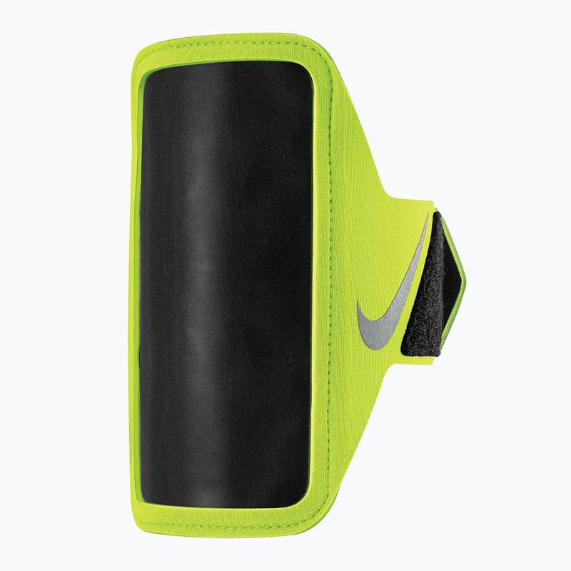 Telefono apyrankė bėgimui Nike Lean Arm Band Plus volt/black/silver 4