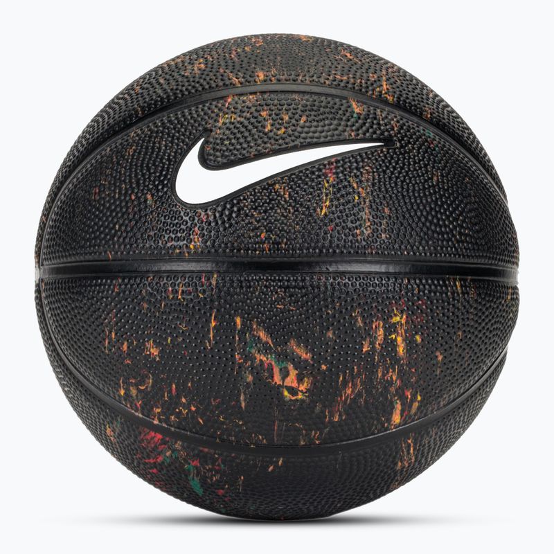 Vaikiškas krepšinio kamuolys Nike Skills Next Nature multicolor/black/black/white