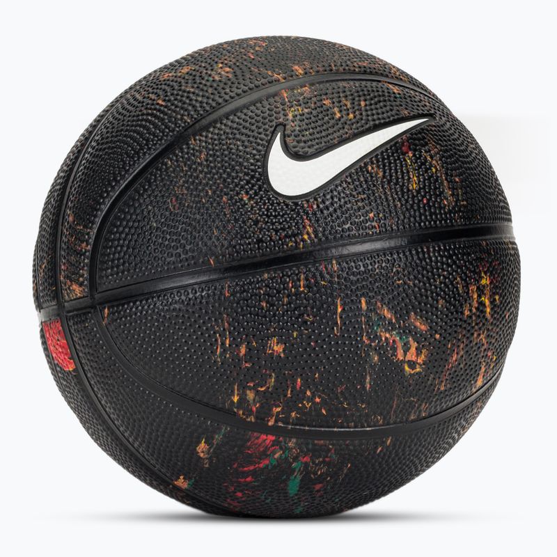 Vaikiškas krepšinio kamuolys Nike Skills Next Nature multicolor/black/black/white 3