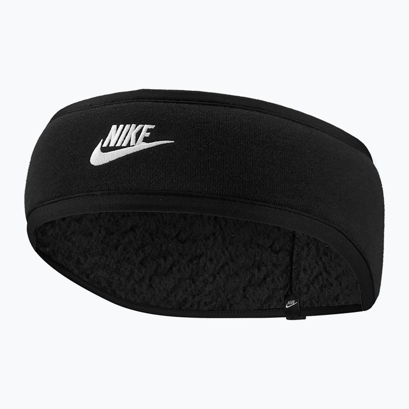 Vyriška galvos juosta Nike Club Fleece 2.0 black/black/white