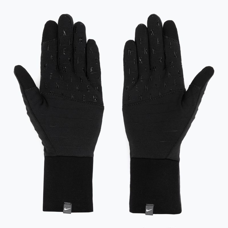 Moteriškos bėgimo pirštinės Nike Sphere 4.0 RG black/black/silver 2