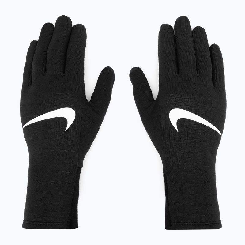 Moteriškos bėgimo pirštinės Nike Sphere 4.0 RG black/black/silver 3