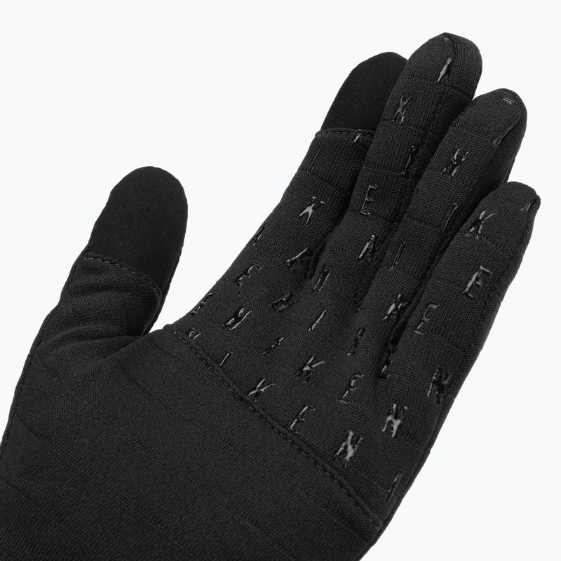 Moteriškos bėgimo pirštinės Nike Sphere 4.0 RG black/black/silver 4